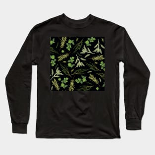 Parsley, sage, rosemary and thyme - black Long Sleeve T-Shirt